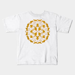 Beatiful golden pattern Kids T-Shirt